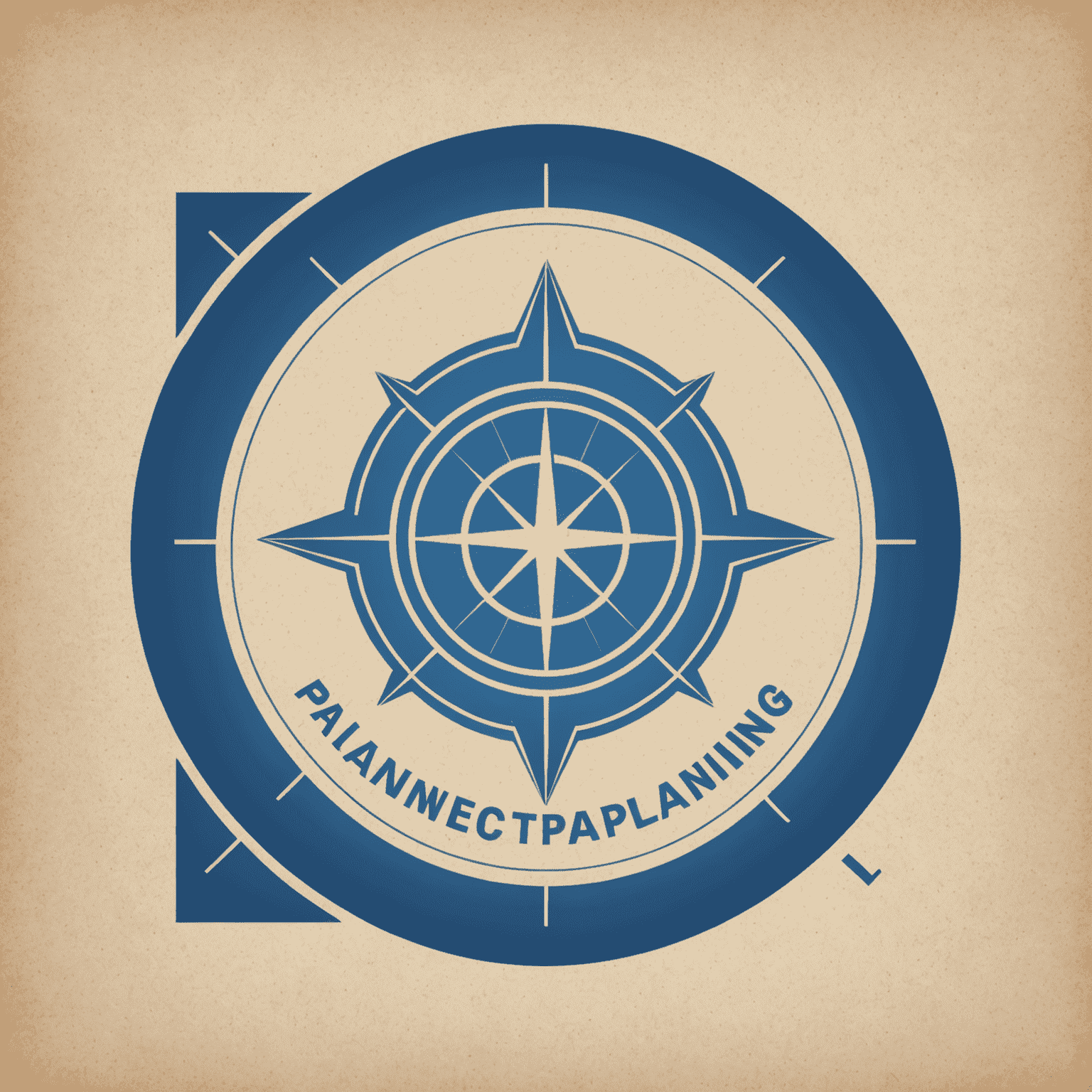 PlanPro logo: A stylized blueprint with a checkmark, symbolizing successful financial planning