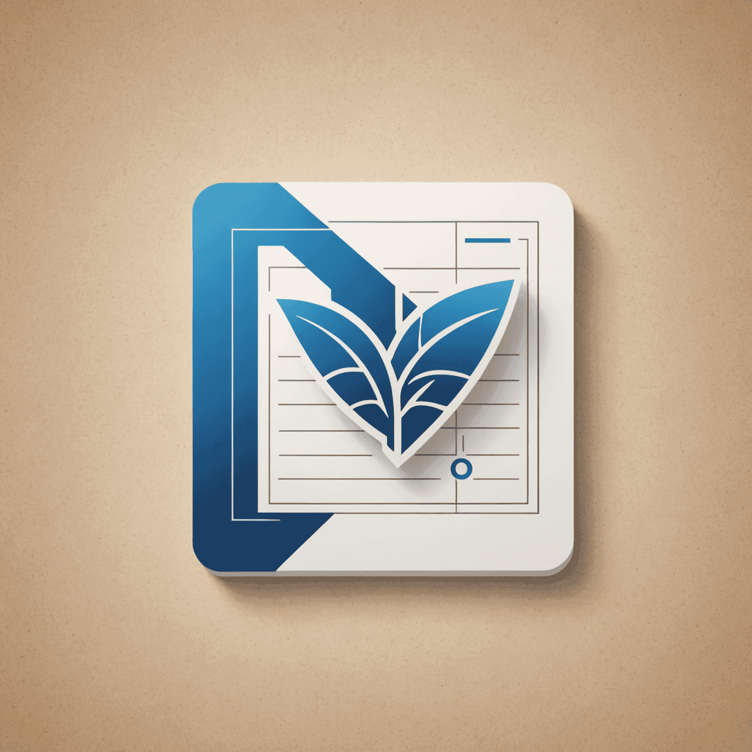 PlanPro logo: A stylized blueprint with a checkmark, symbolizing successful financial planning